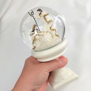Nativity Snow Globe Scene
